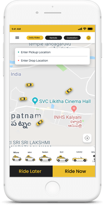 On demand cab booking app development