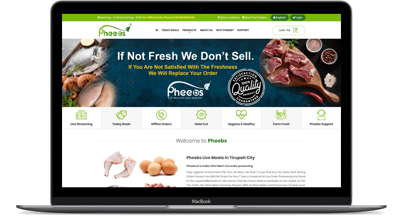 Meat Ordering Web Development Company