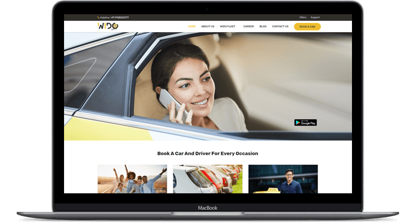Taxi Booking website Development Company